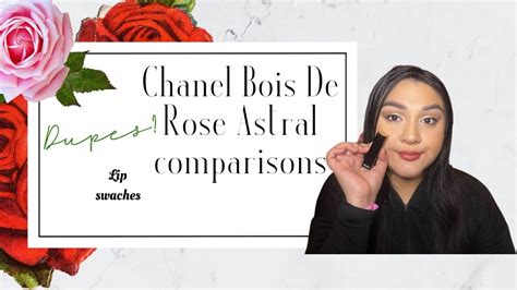 Chanel boise de rose astral lipstick comparisons Lipsticks